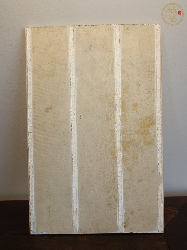 古玩陶瓷粉彩蘆雁圖瓷板真品鑒賞圖