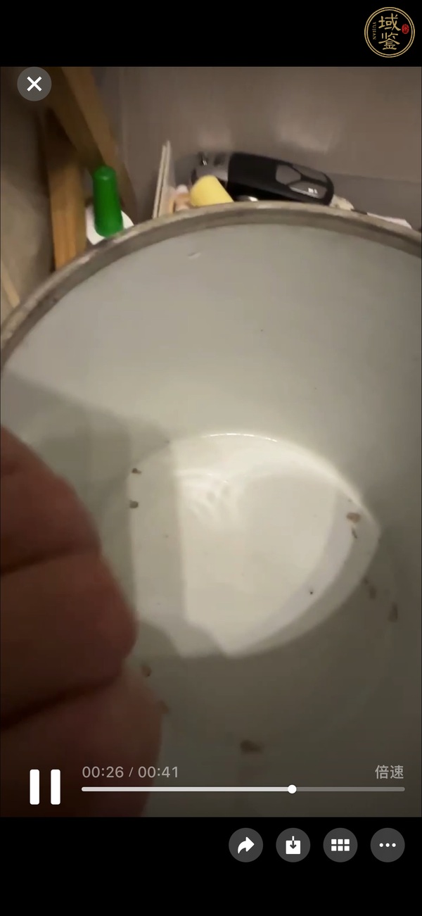 古玩陶瓷四系粥罐真品鑒賞圖