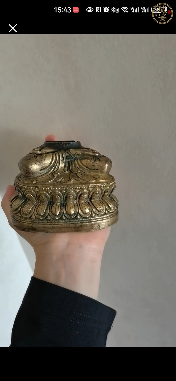 古玩銅器造像真品鑒賞圖