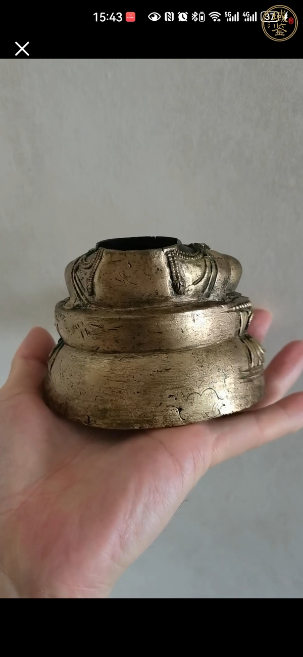 古玩銅器造像真品鑒賞圖