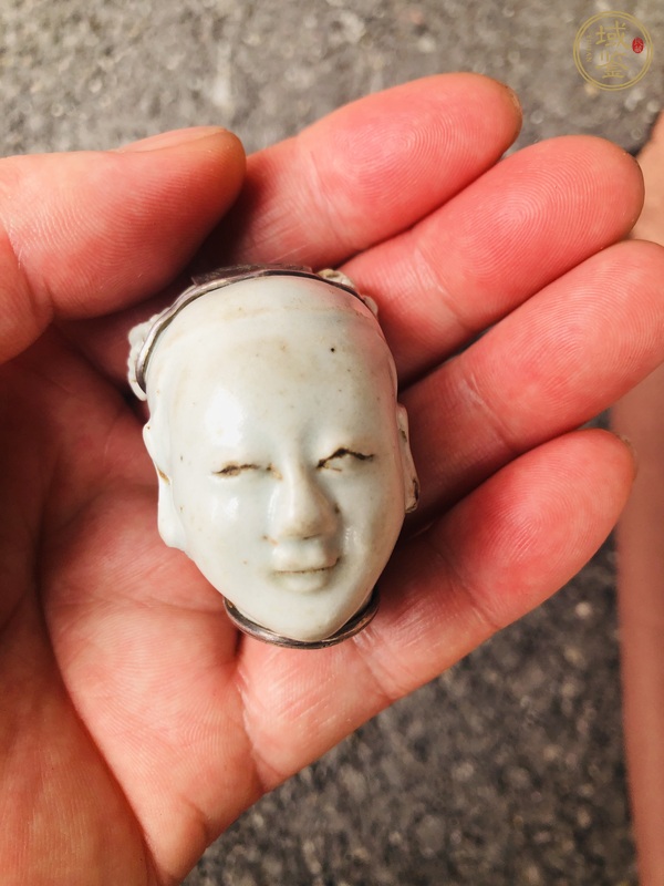 古玩人物塑像標本真品鑒賞圖