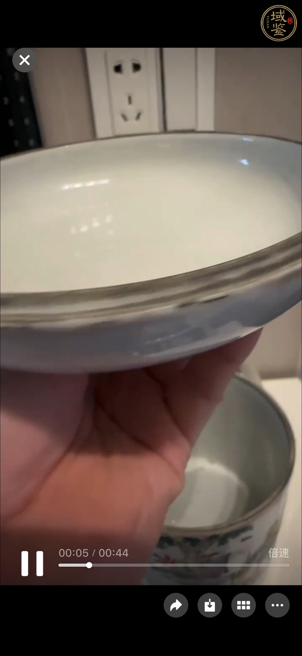 古玩陶瓷四系粥罐真品鑒賞圖