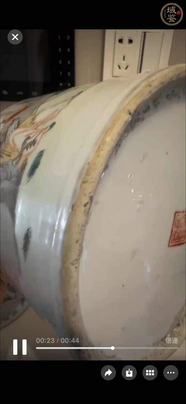 古玩陶瓷四系粥罐真品鑒賞圖