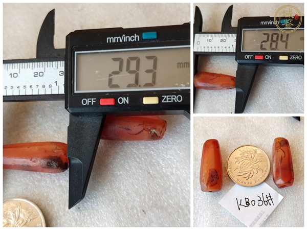 古玩玉器天然紅瑪瑙多棱珠真品鑒賞圖