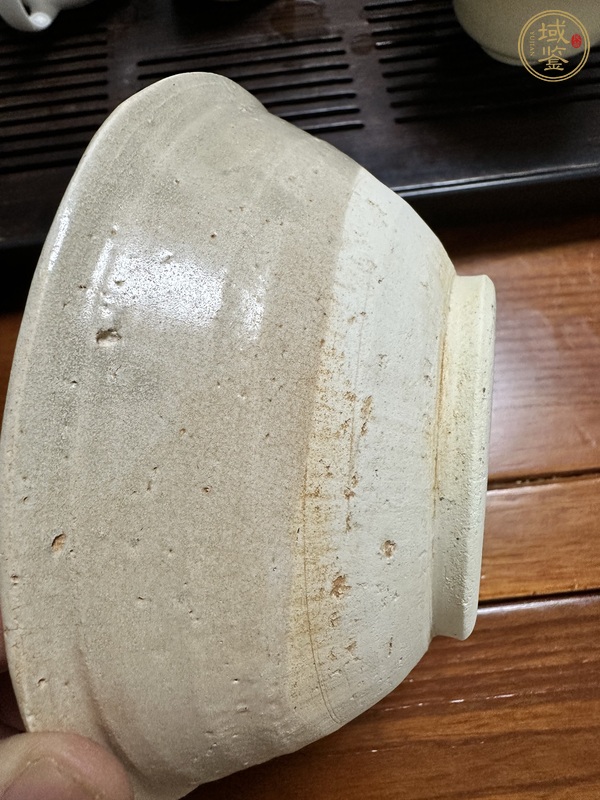 古玩陶瓷青白釉壽字碗真品鑒賞圖