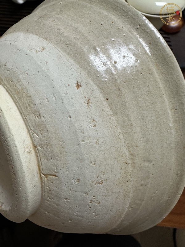 古玩陶瓷青白釉壽字碗真品鑒賞圖