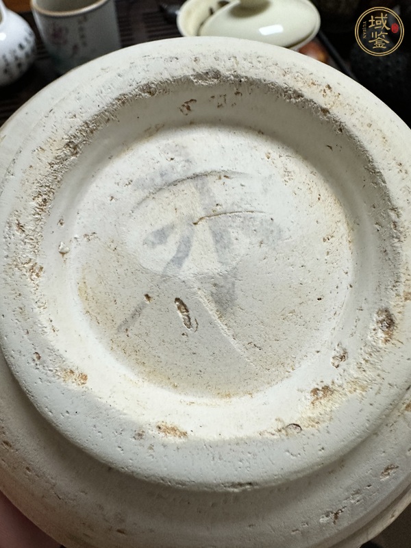 古玩陶瓷青白釉壽字碗真品鑒賞圖