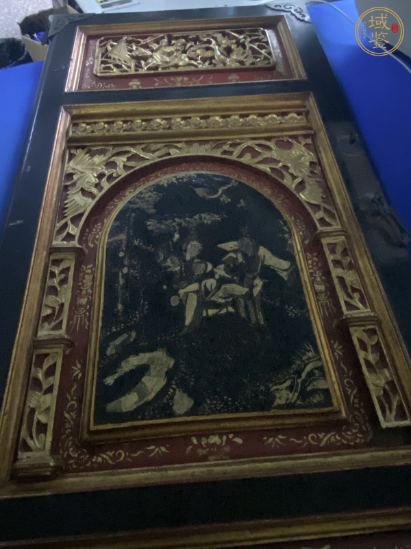 古玩雜項門扇真品鑒賞圖