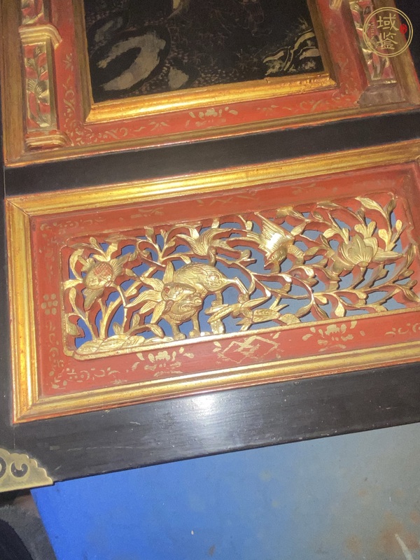 古玩雜項門扇真品鑒賞圖