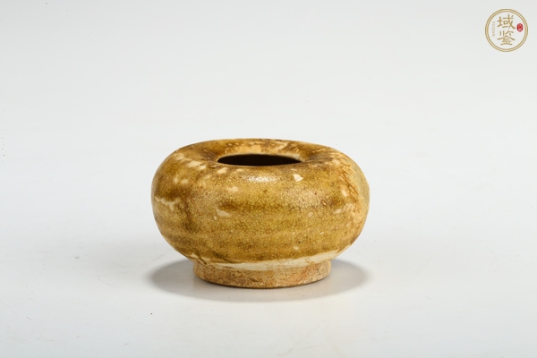 古玩唐代·青釉水盂真品鑒賞圖
