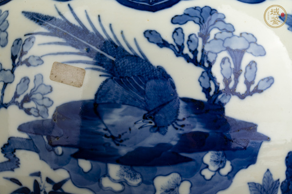 古玩陶瓷清晚·青花錦雞牡丹紋罐真品鑒賞圖