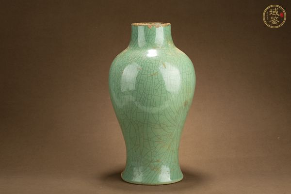 古玩清晚·仿官釉瓶真品鑒賞圖