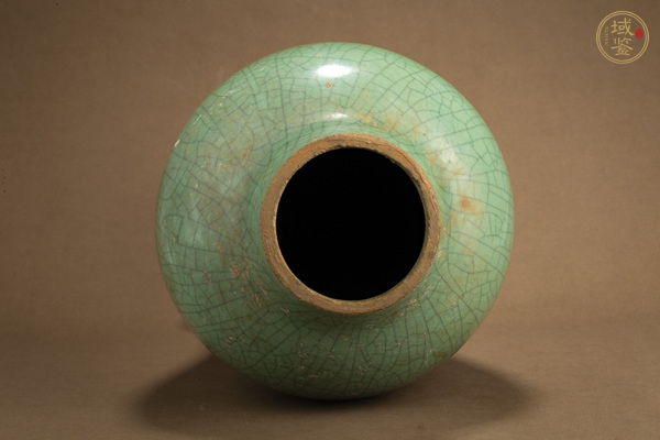 古玩陶瓷清晚·仿官釉瓶真品鑒賞圖