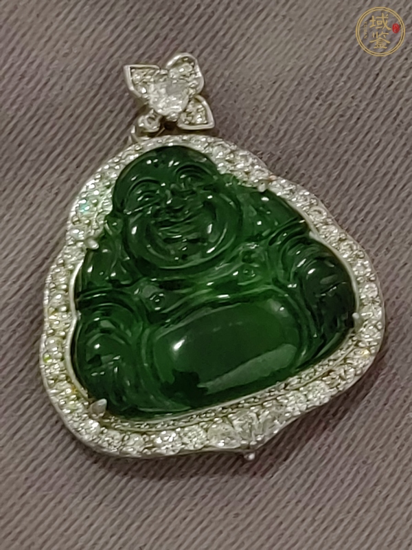 古玩玉器冰翠項鏈真品鑒賞圖