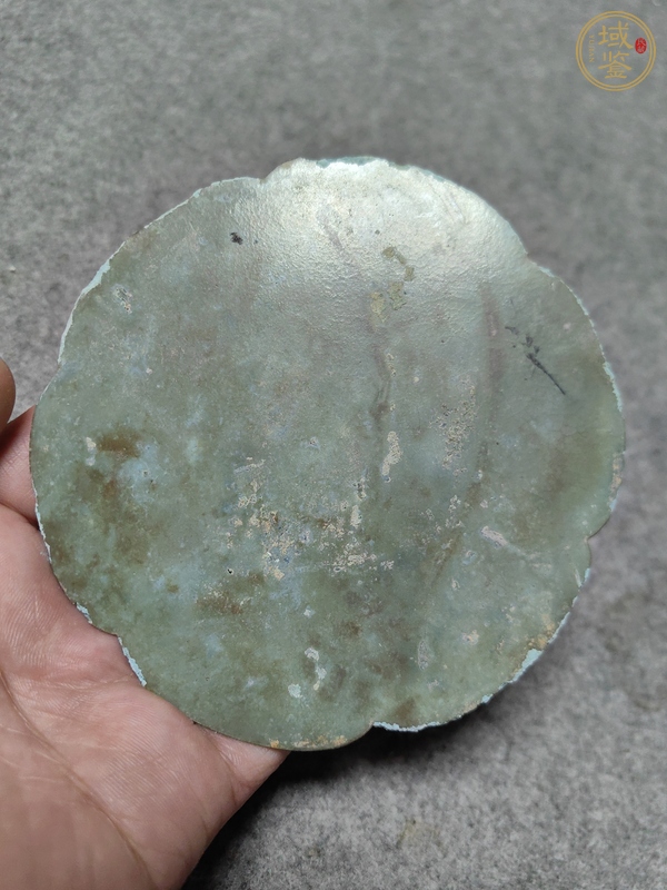 古玩銅器南方坑口宋鏡真品鑒賞圖