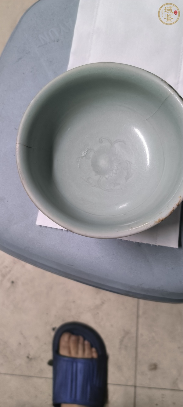 古玩陶瓷龍泉窯高足杯真品鑒賞圖