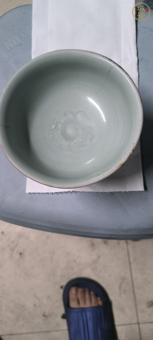 古玩陶瓷龍泉窯高足杯真品鑒賞圖
