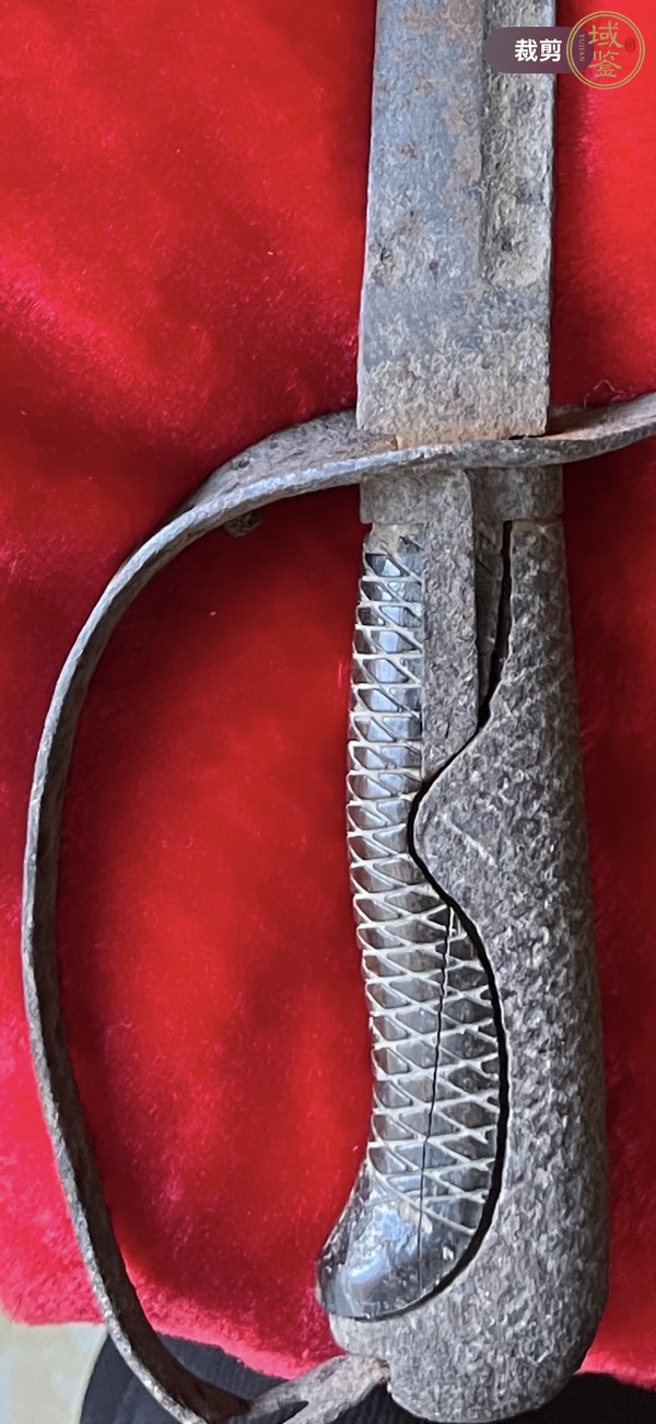 古玩雜項(xiàng)軍刀真品鑒賞圖