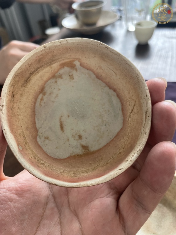 古玩陶瓷吉州窯月影梅粉盒真品鑒賞圖