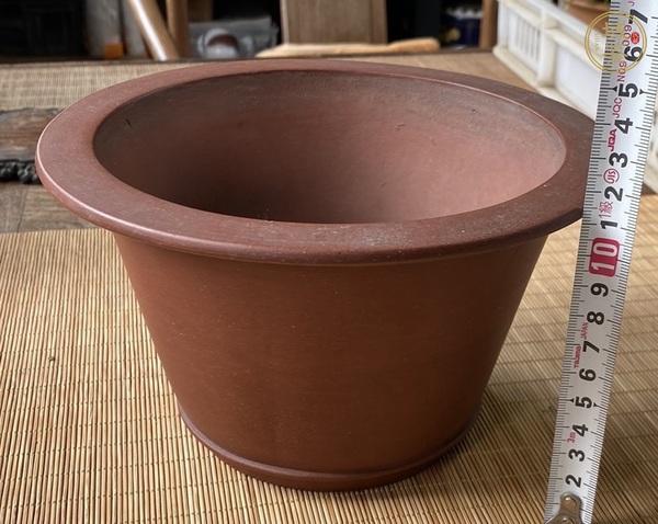 古玩雜項(xiàng)紫砂花盆真品鑒賞圖