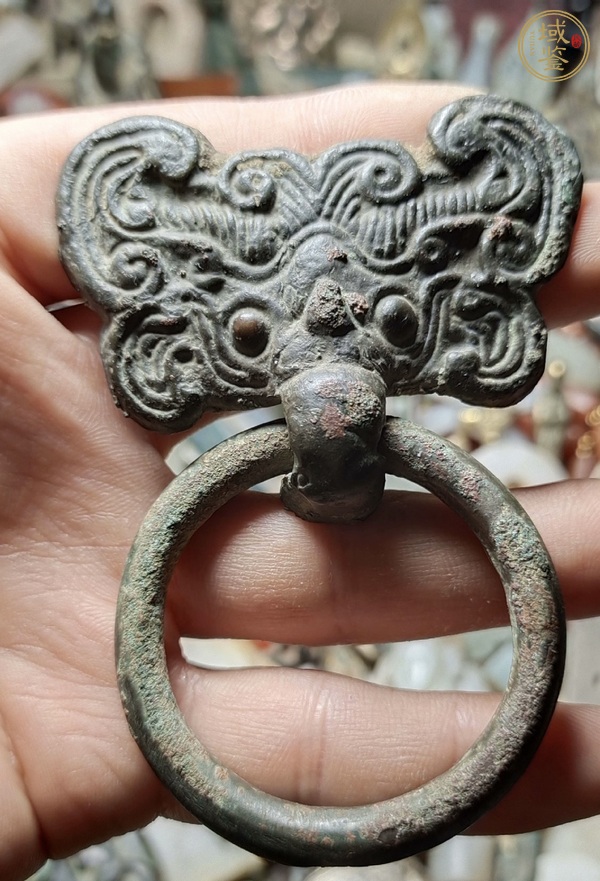 古玩漢代鋪首真品鑒賞圖