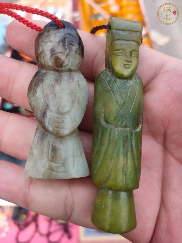 古玩玉器提油仿古“玉人”真品鑒賞圖