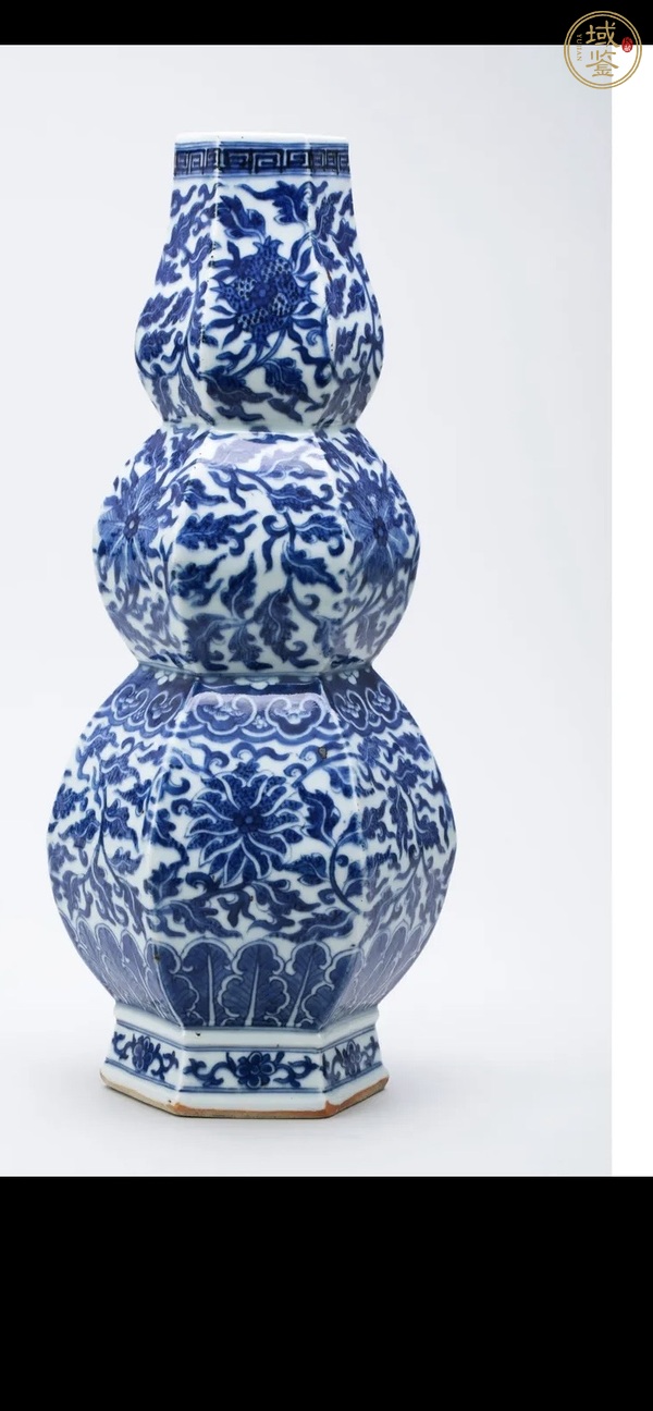 古玩陶瓷青花葫蘆瓶真品鑒賞圖