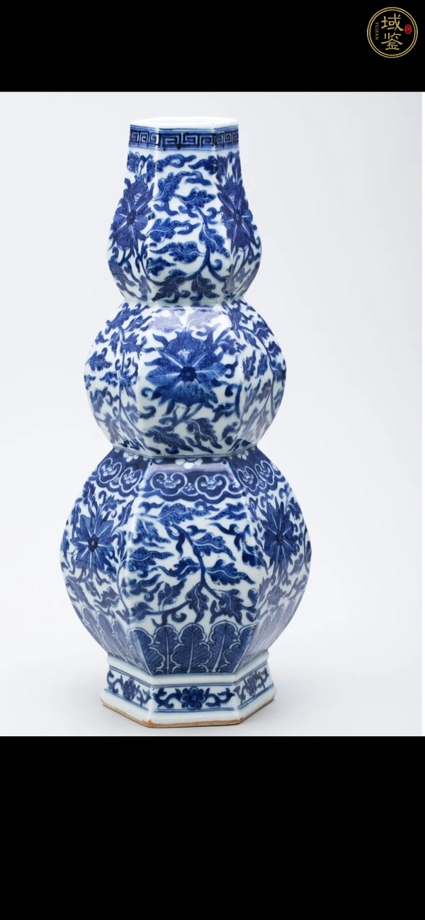 古玩陶瓷青花葫蘆瓶真品鑒賞圖