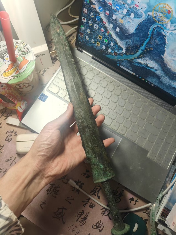 古玩戰國青銅劍真品鑒賞圖