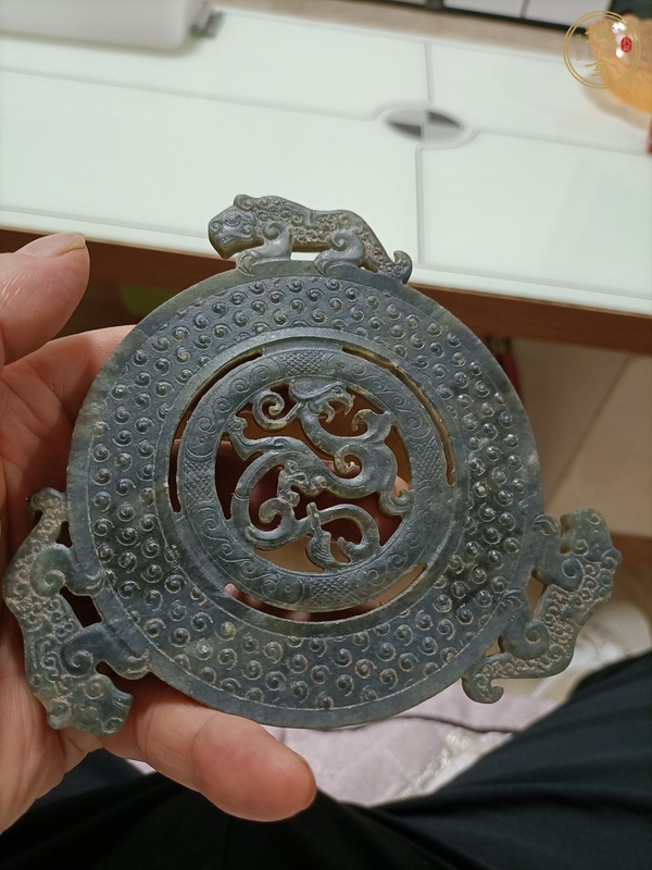 古玩仿古玉佩真品鑒賞圖