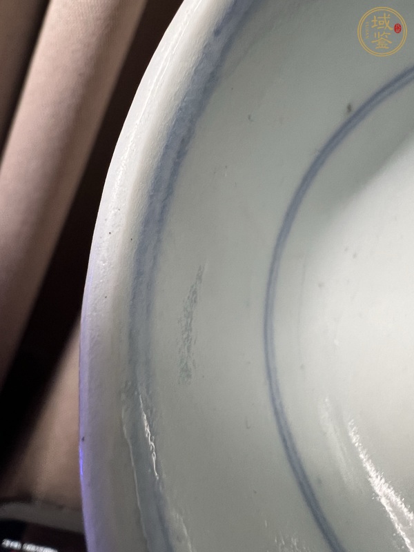 古玩陶瓷青花壽字紋茶碗真品鑒賞圖