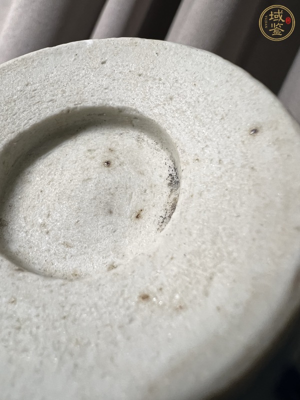 古玩陶瓷青花壽字紋茶碗真品鑒賞圖