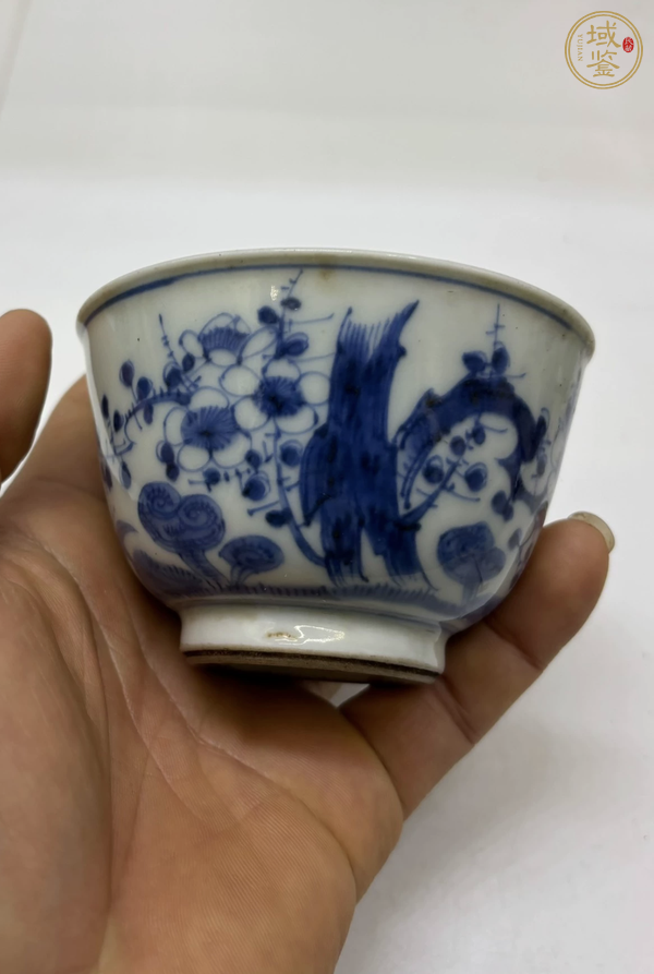 古玩陶瓷青花杯真品鑒賞圖