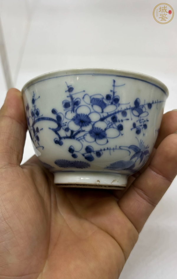 古玩陶瓷青花杯真品鑒賞圖