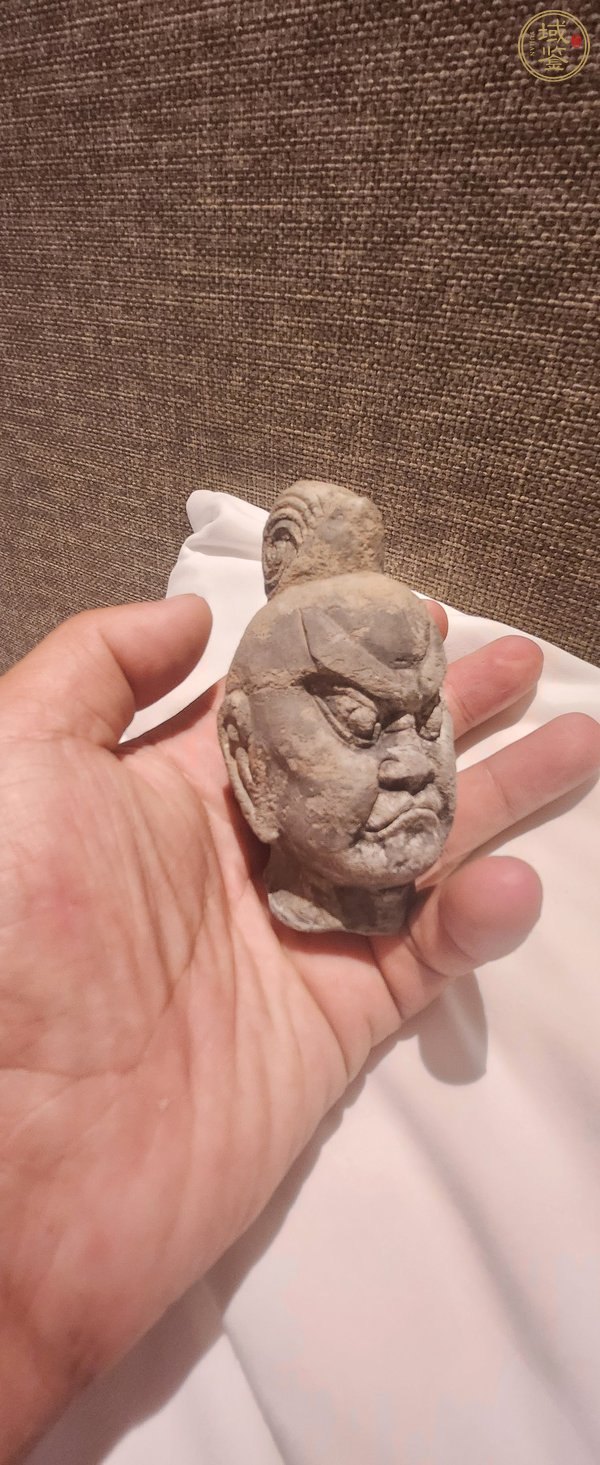 古玩雜項(xiàng)天王頭真品鑒賞圖