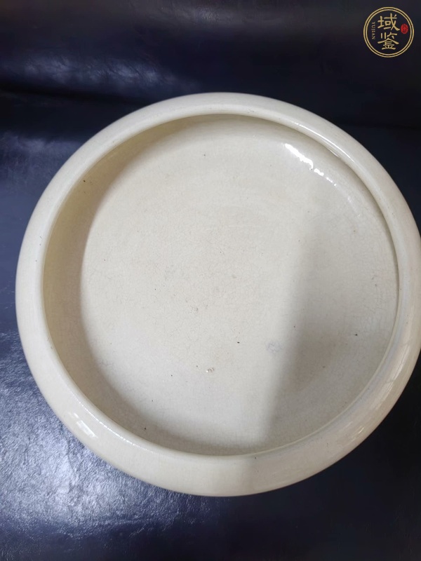 古玩陶瓷漳州窯三足洗真品鑒賞圖