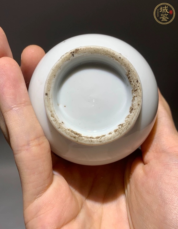 古玩陶瓷白釉葫蘆瓶真品鑒賞圖