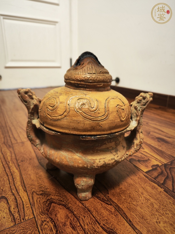 古玩醬釉爐真品鑒賞圖