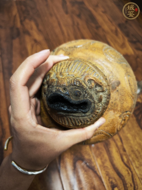 古玩陶瓷醬釉爐真品鑒賞圖