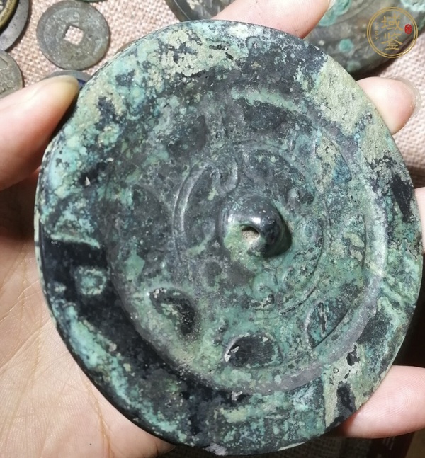 古玩銅器銅鏡真品鑒賞圖
