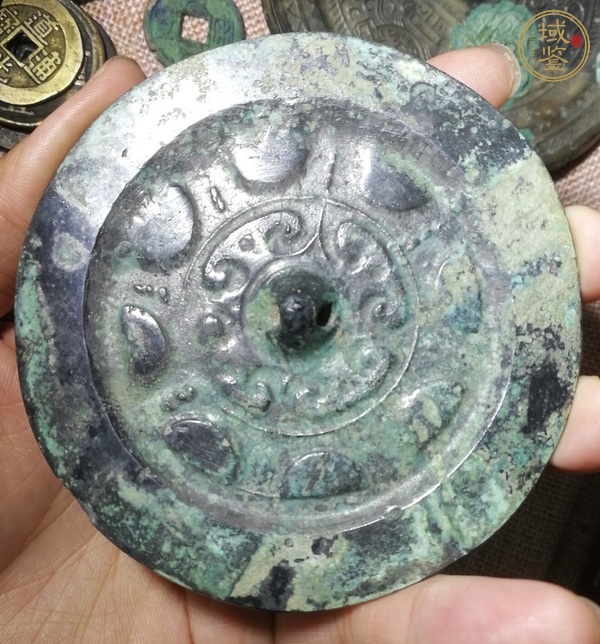 古玩銅器銅鏡真品鑒賞圖