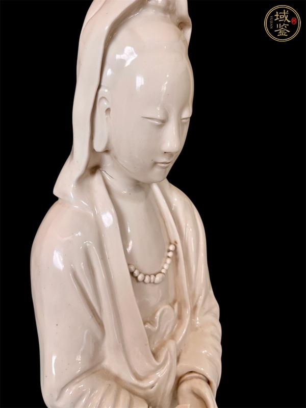 古玩陶瓷觀音燈真品鑒賞圖