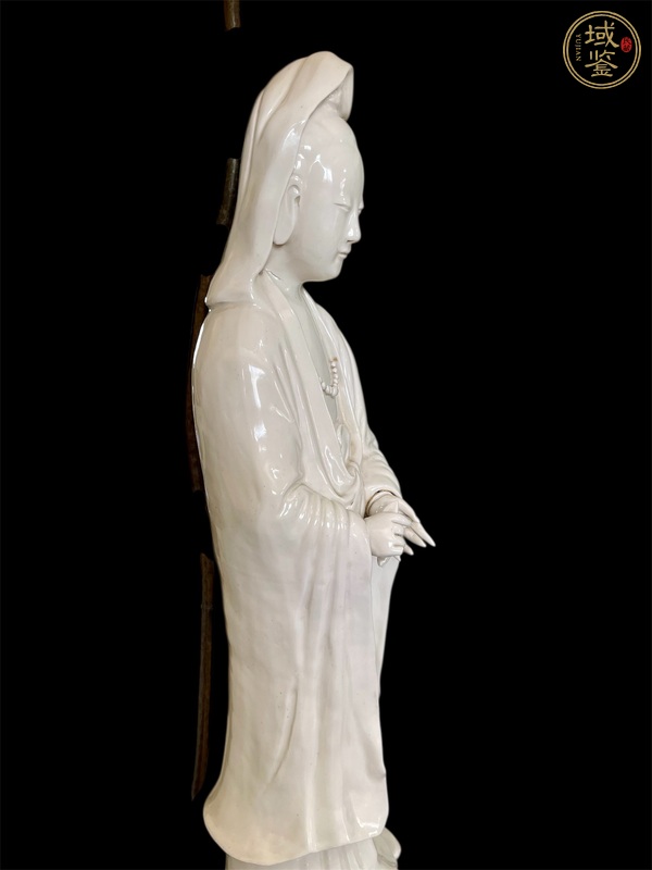 古玩陶瓷觀音燈真品鑒賞圖