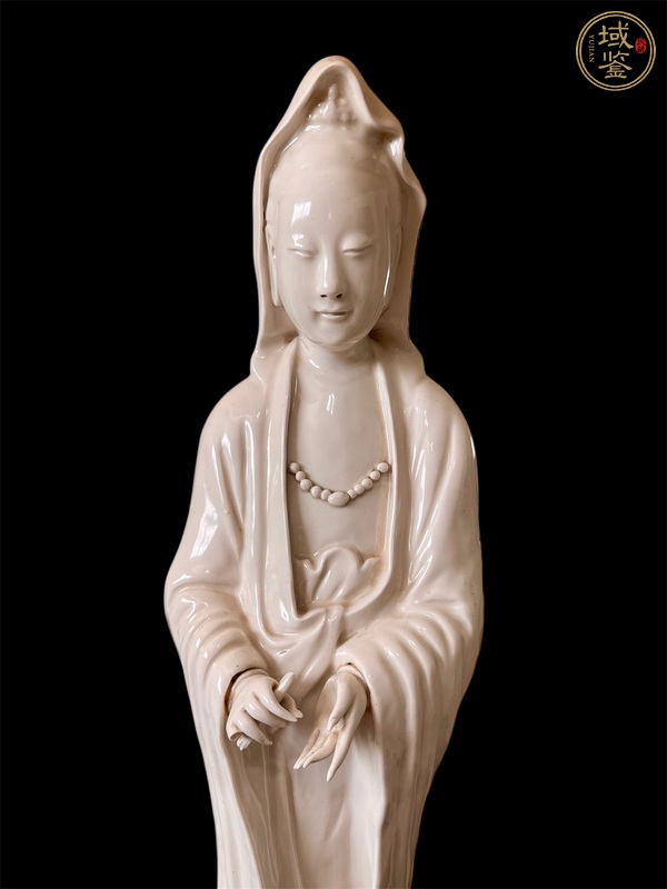 古玩陶瓷觀音燈真品鑒賞圖