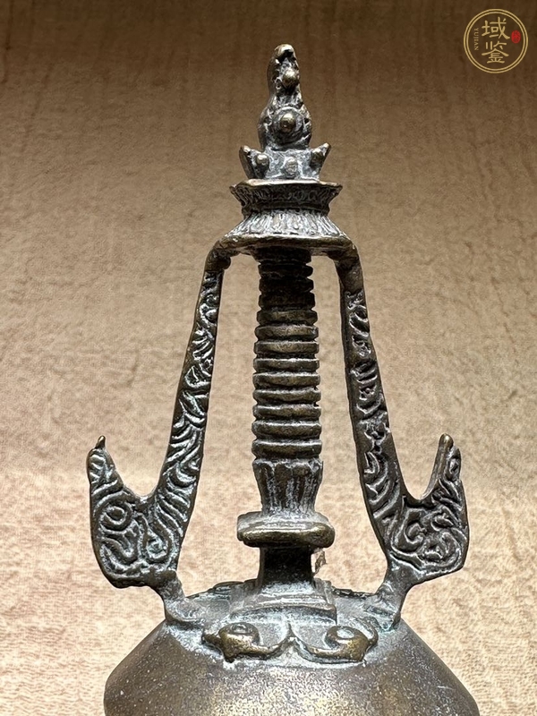 古玩雜項銅佛塔真品鑒賞圖