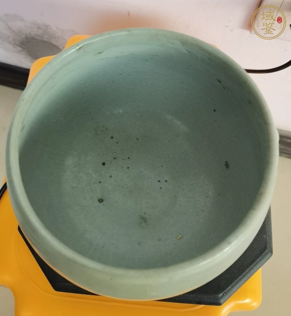 古玩陶瓷青瓷深腹碗真品鑒賞圖