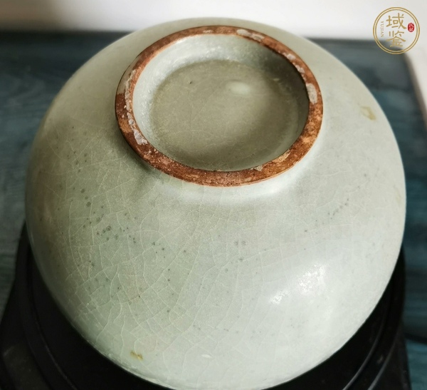 古玩陶瓷青瓷深腹碗真品鑒賞圖