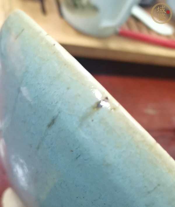 古玩陶瓷鈞瓷碗真品鑒賞圖