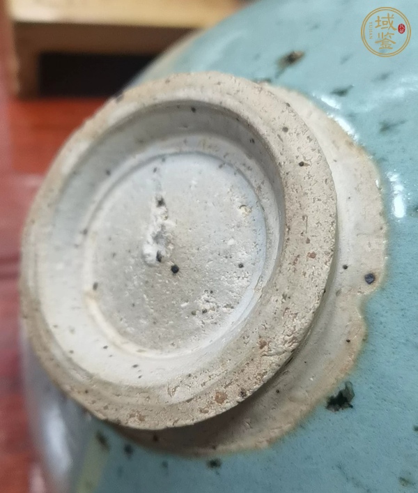 古玩陶瓷鈞瓷碗真品鑒賞圖