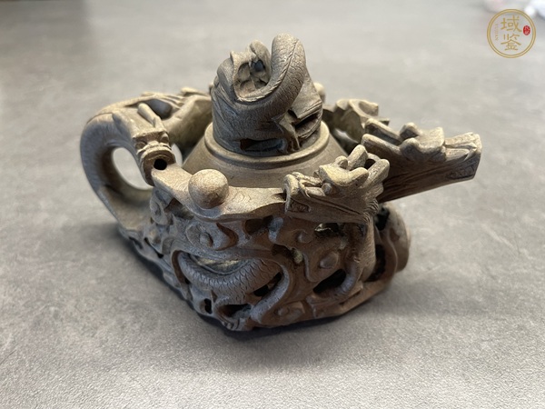 古玩陶瓷龍壺真品鑒賞圖
